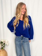 Afbeelding in Gallery-weergave laden, Bibi Sweater - royal blue
