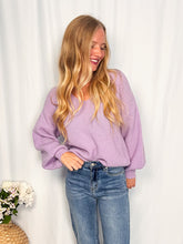 Afbeelding in Gallery-weergave laden, Bibi Sweater - lila
