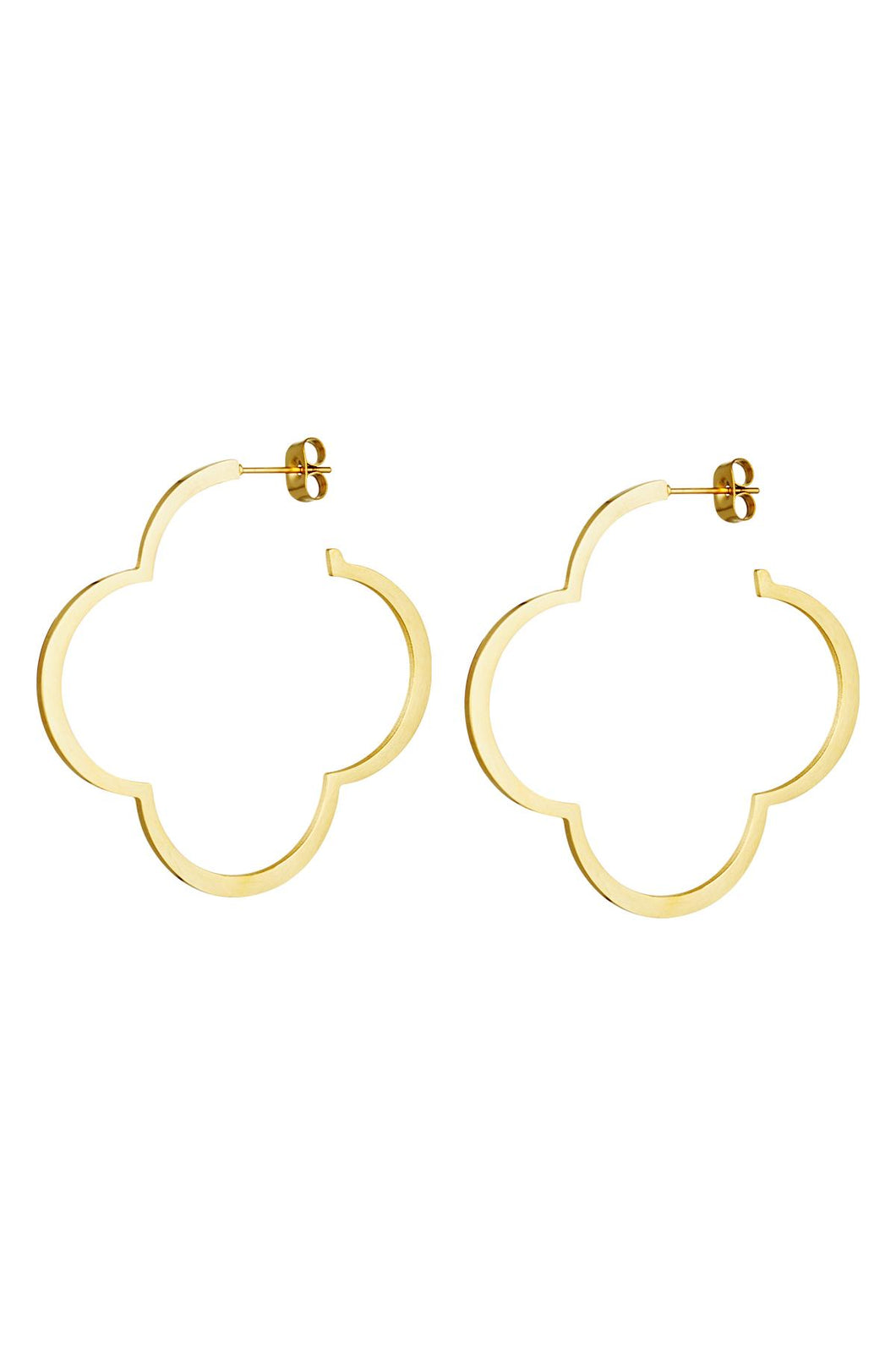 Clover Earrings - gold
