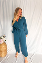 Afbeelding in Gallery-weergave laden, Flirty Fluid Jumpsuit - teal
