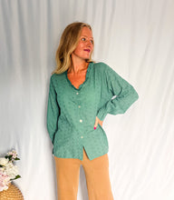 Afbeelding in Gallery-weergave laden, Emma Embroidered Blouse - turqoise
