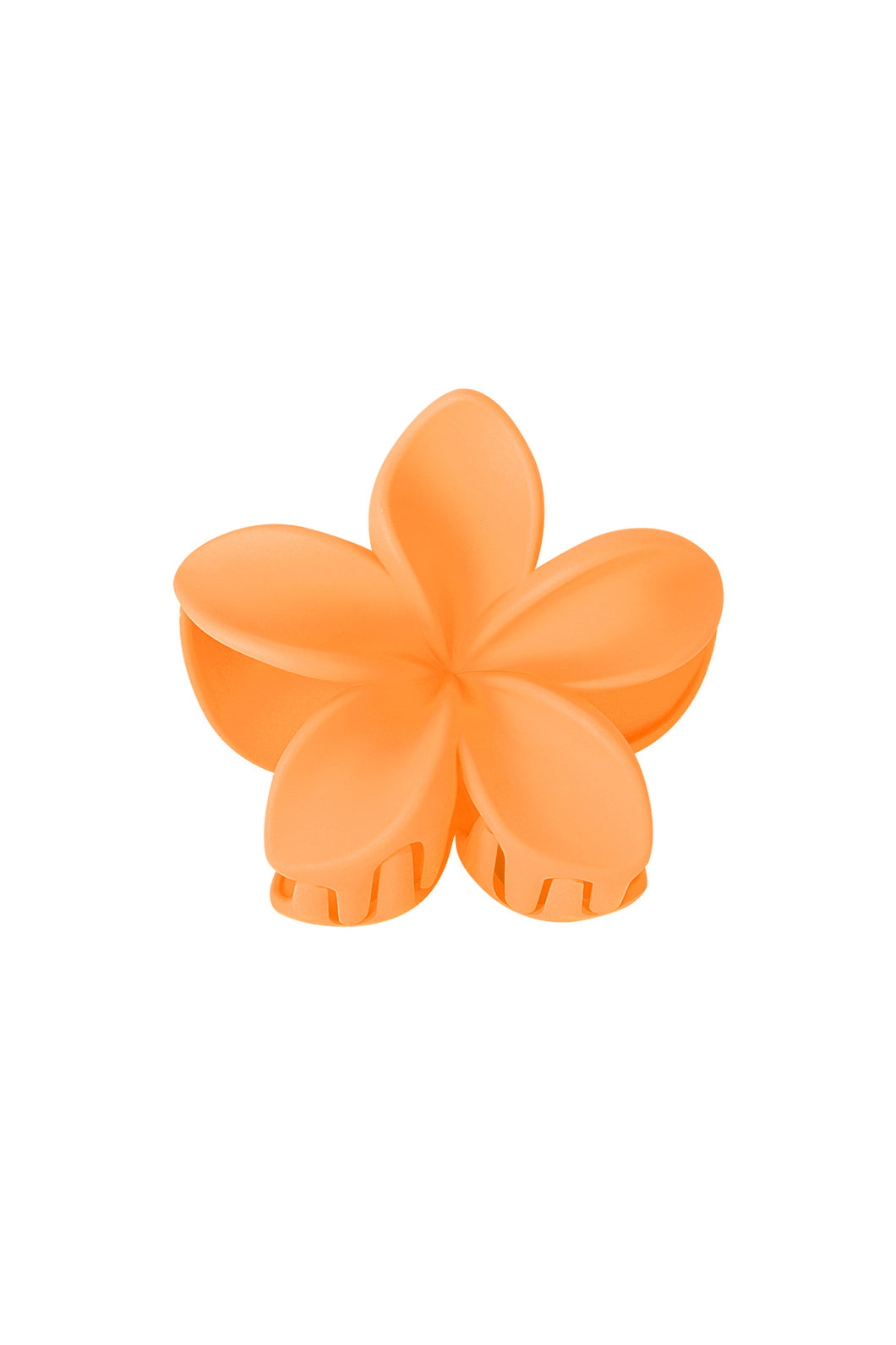 Exotic Flower Hair Clip - orange