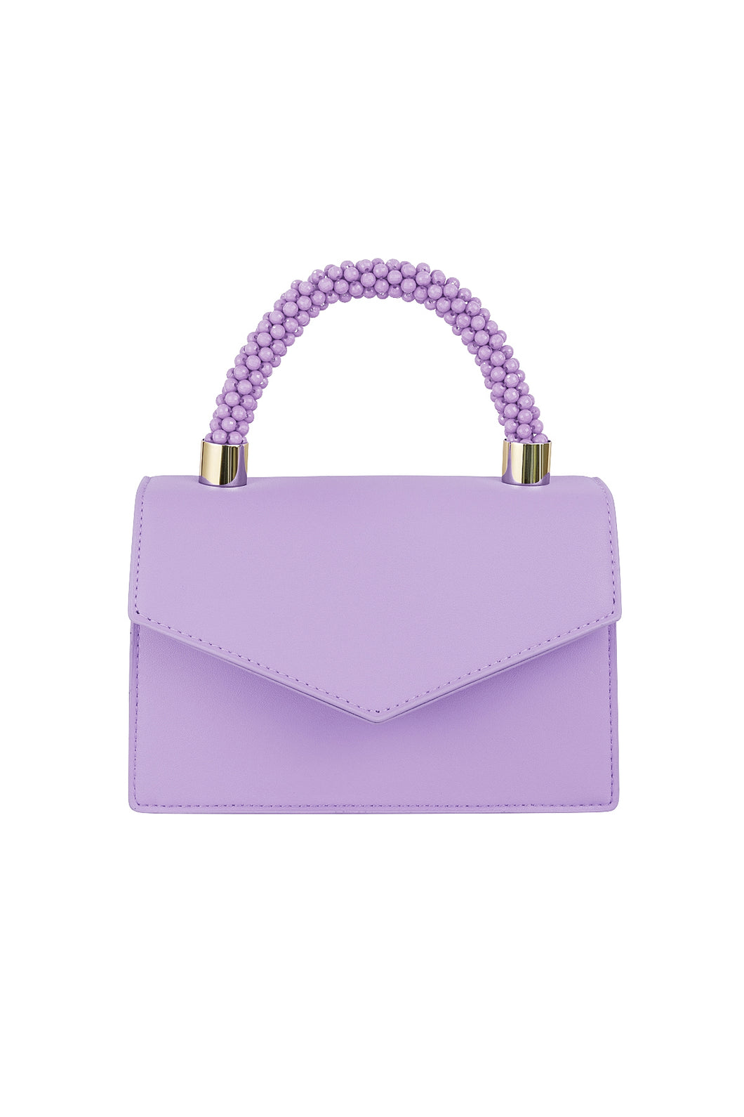Bubble Envelope Crossbody Bag - lila