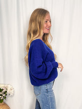 Afbeelding in Gallery-weergave laden, Bibi Sweater - royal blue
