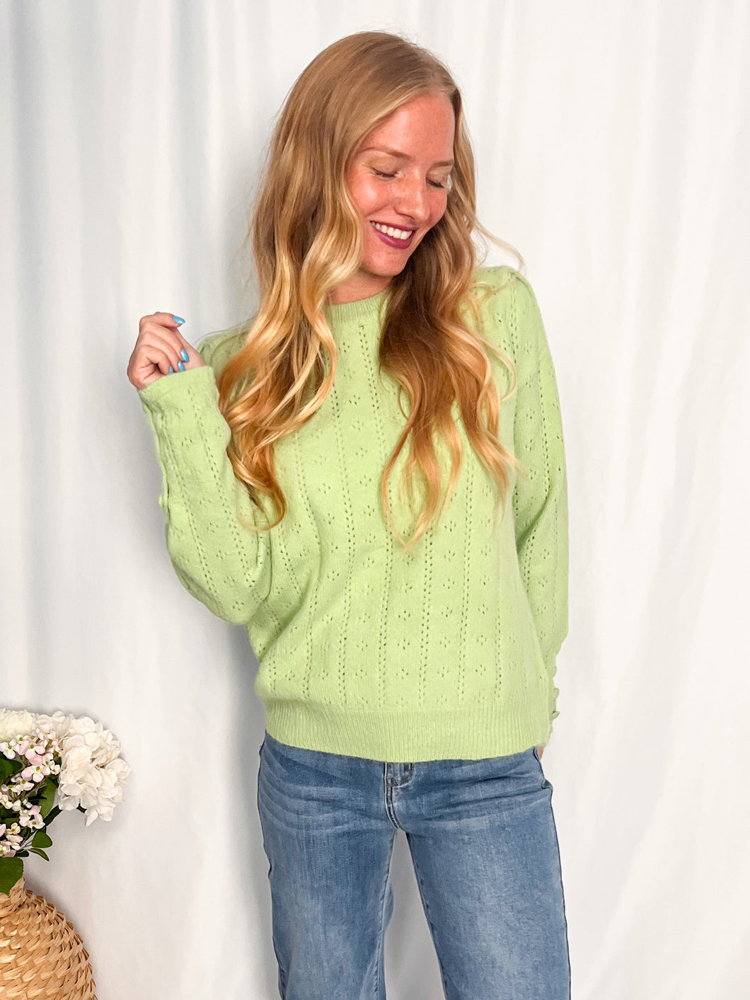 Molly Sweater - mint
