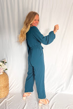 Afbeelding in Gallery-weergave laden, Flirty Fluid Jumpsuit - teal
