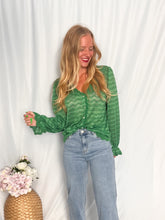 Afbeelding in Gallery-weergave laden, Bobbi Blouse - green
