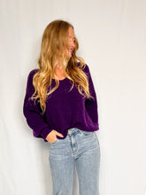 Afbeelding in Gallery-weergave laden, Bibi Sweater - purple
