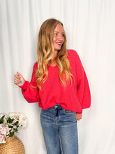 Afbeelding in Gallery-weergave laden, Bibi Sweater - coral
