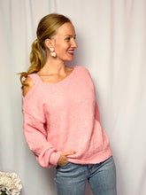 Afbeelding in Gallery-weergave laden, Cut Out Sweater - pink
