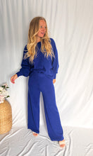 Afbeelding in Gallery-weergave laden, Comfy Knit Set - royal blue
