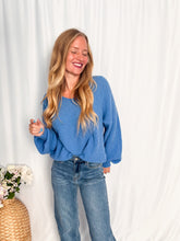 Afbeelding in Gallery-weergave laden, Bibi Sweater - blue
