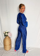Afbeelding in Gallery-weergave laden, Pleated Jumpsuit - royal blue
