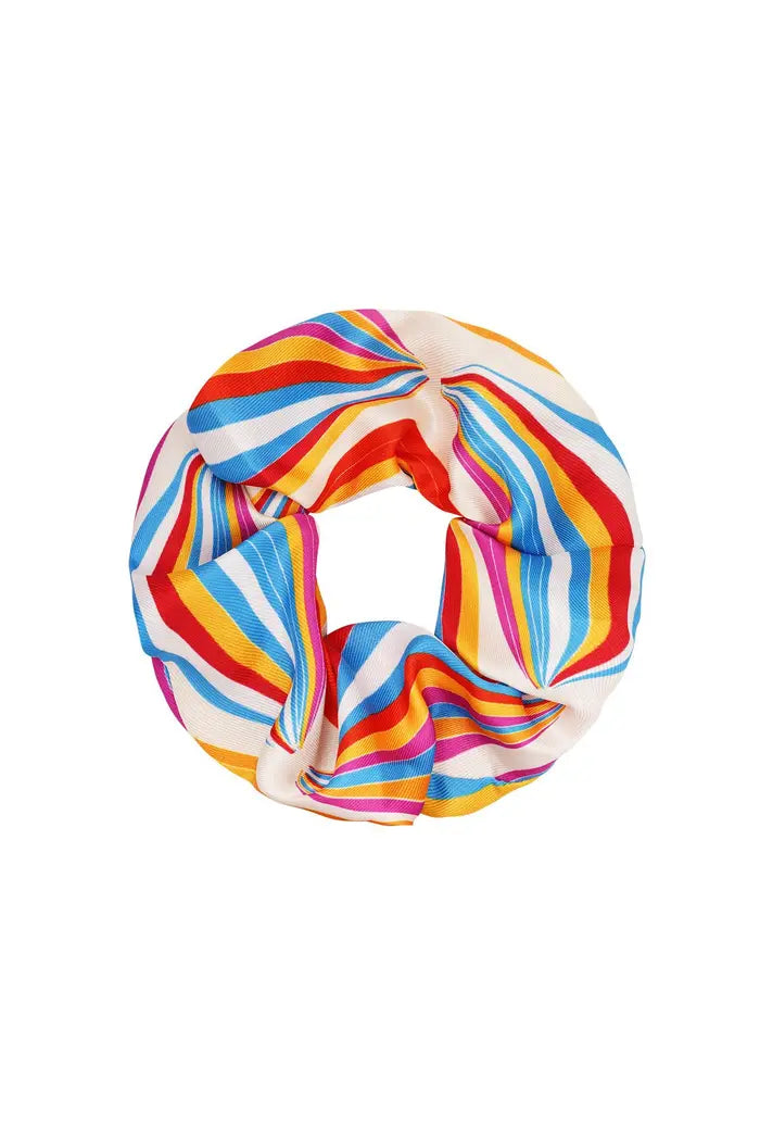 Striped Scrunchie