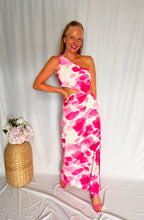 Afbeelding in Gallery-weergave laden, Summer Cut Out Maxi Dress - fuchsia
