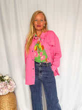 Afbeelding in Gallery-weergave laden, Jeans Look Vest - pink
