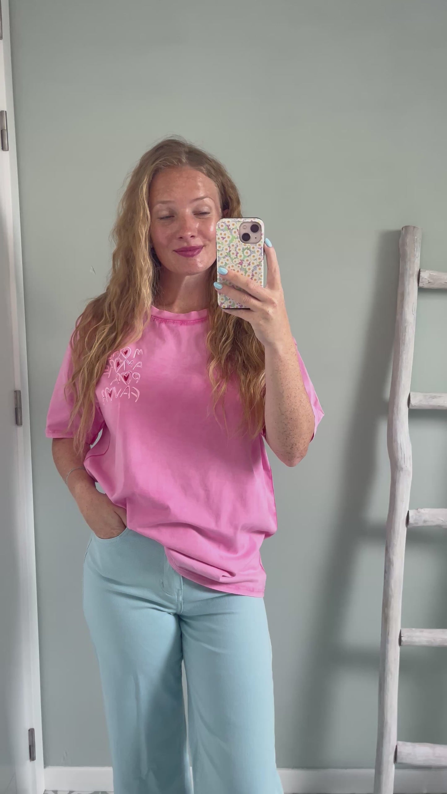 More Amore T-shirt - pink
