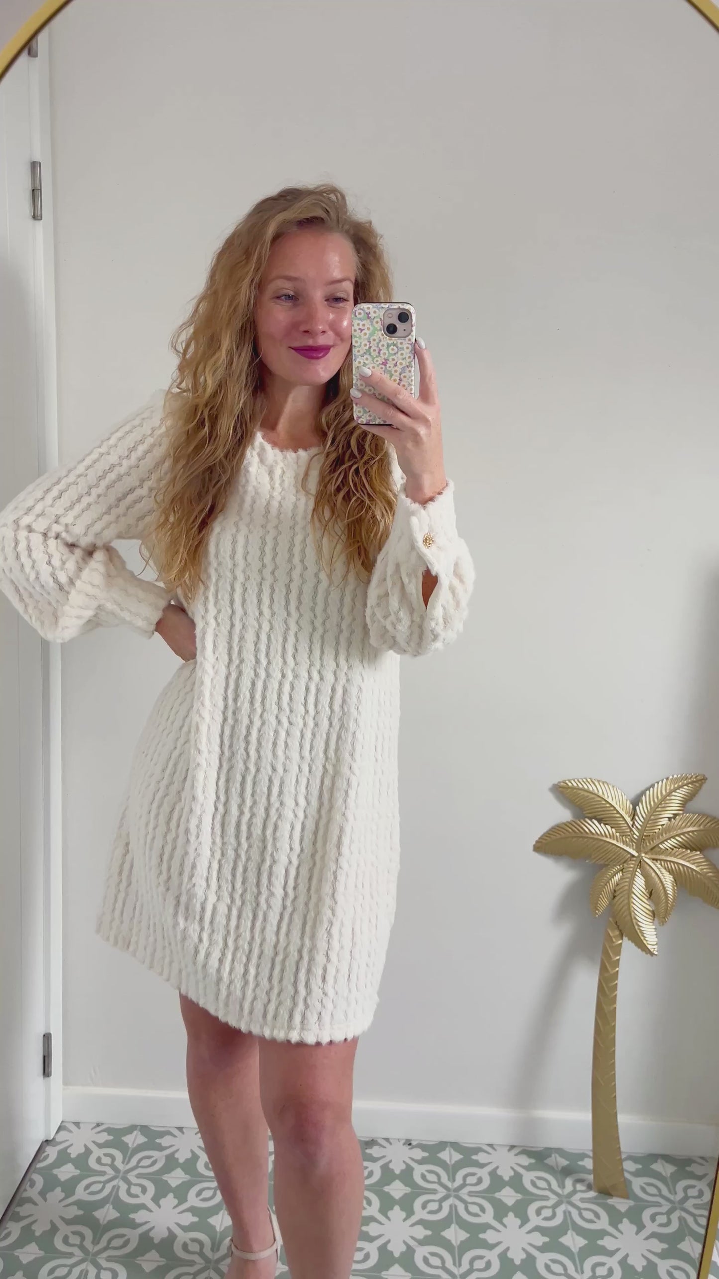 Susie Soft Dress - white