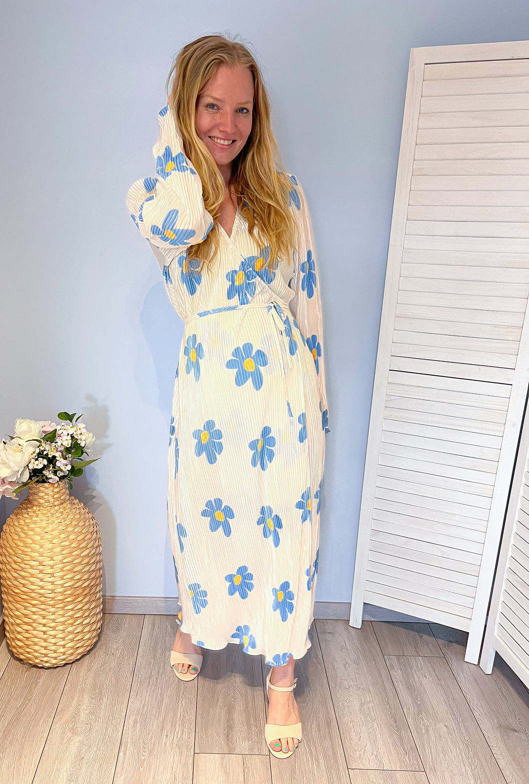Daisy Maxi Dress - white